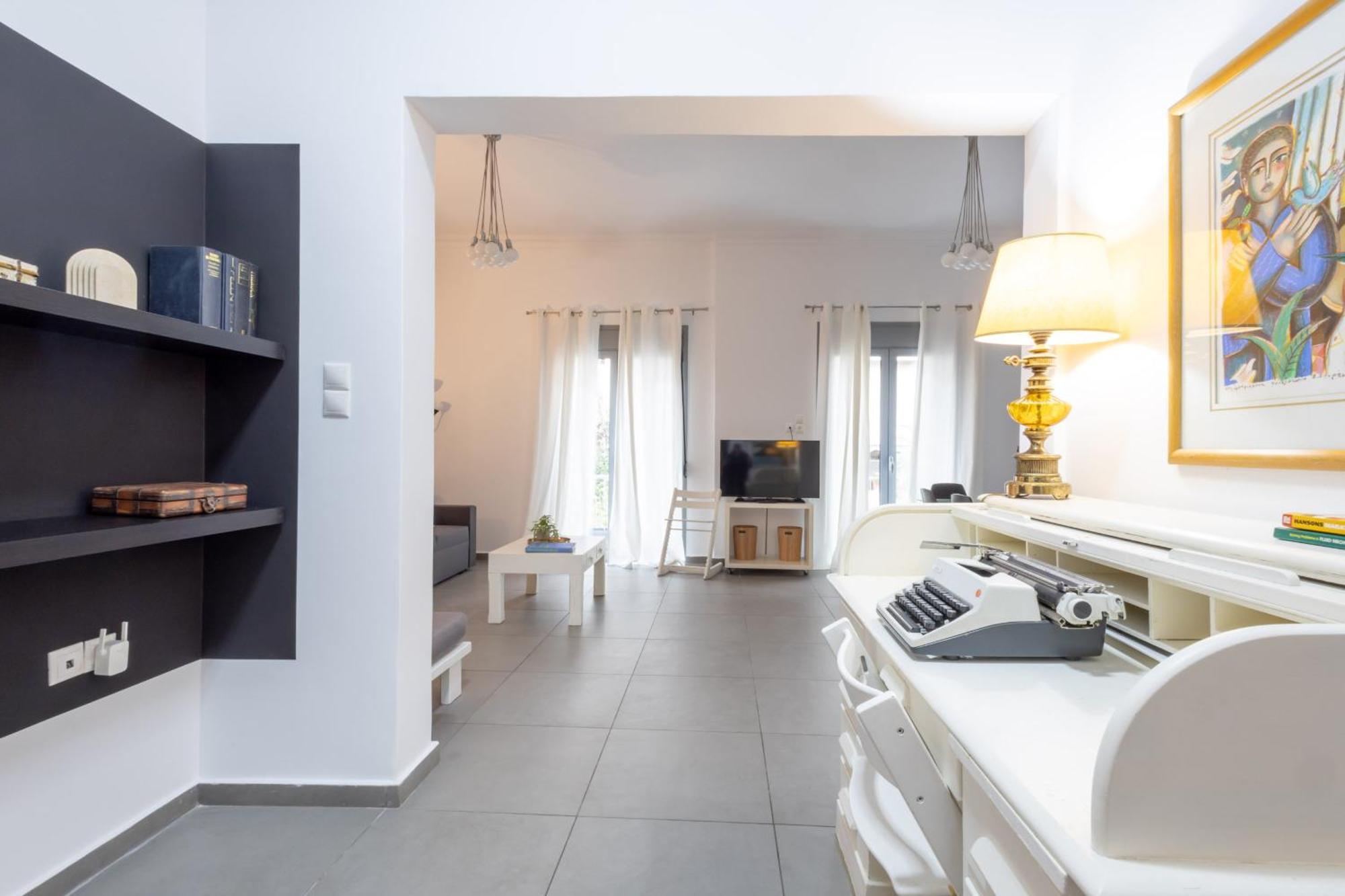 Renovated 5 Bdr House Near Acropolis - New Beds, Terrace & Green Yard Aten Exteriör bild